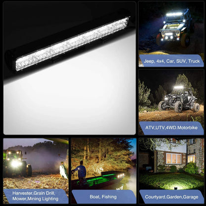 LED Car Strip Light 20-Inch 140 Bead Off-Road Vehicle Roof Light