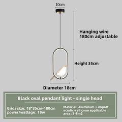 Oval Black