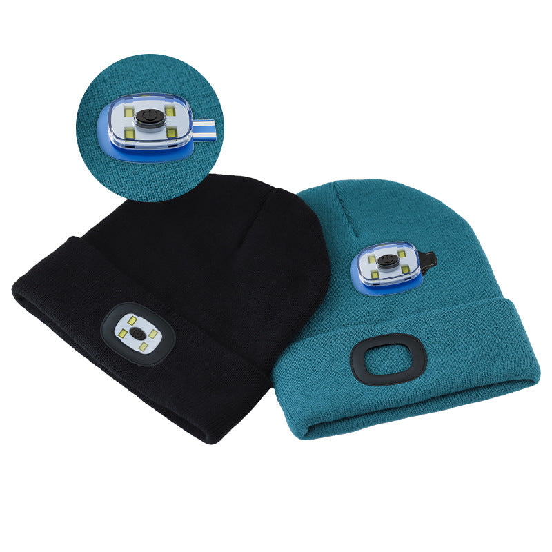 LED charging cap
