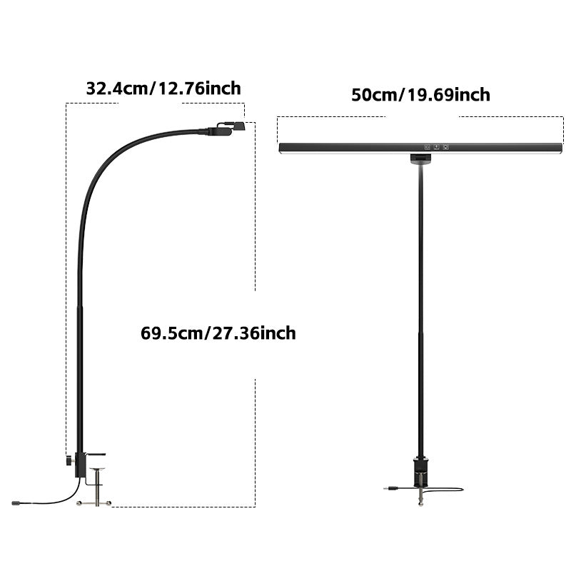 LED children eye desk lamp