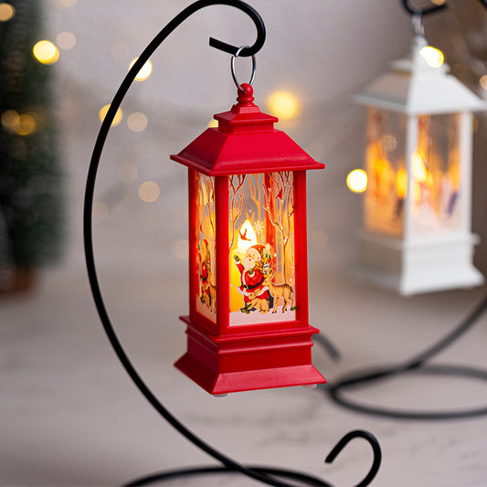 LED Christmas Decorative Flame Wind Lamp