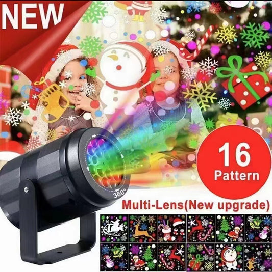 LED Christmas projection lamp