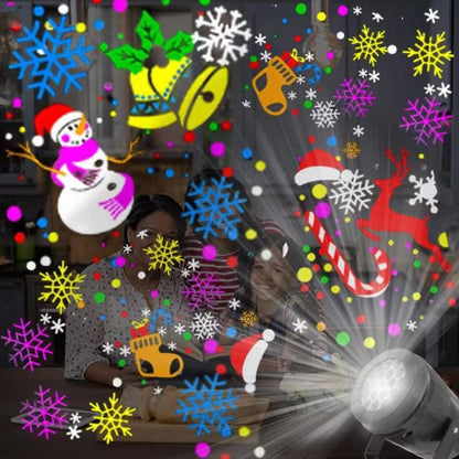 LED Christmas projection lamp