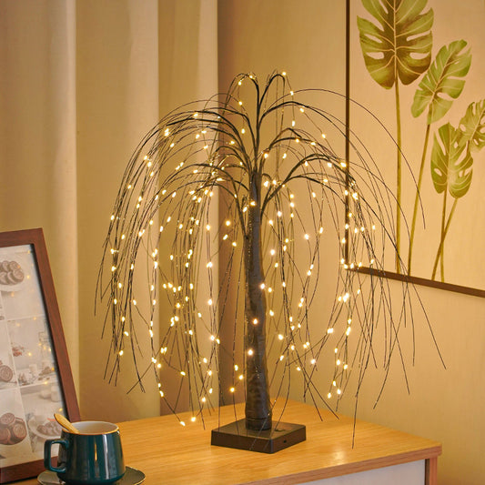 LED Christmas Willow Tree Light with 8 Functions