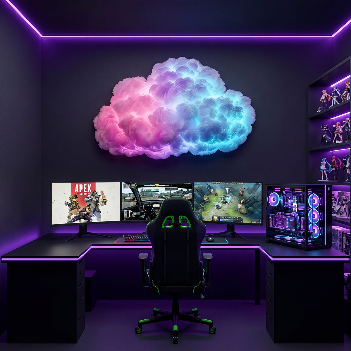 LED Cloud Lamp