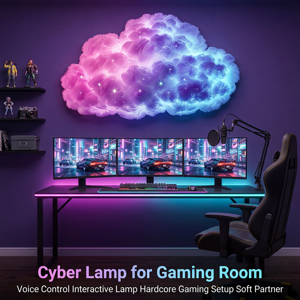 LED Cloud Lamp
