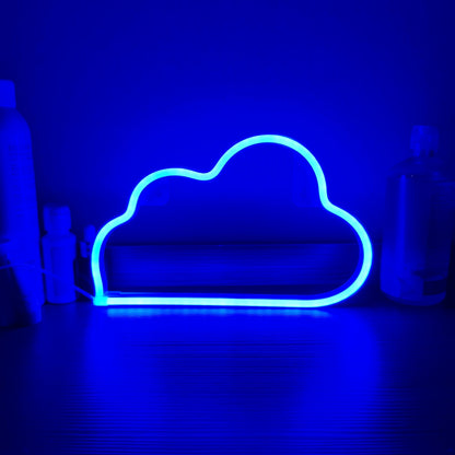 LED Cloud Neon Light Sign for Home Party Decoration