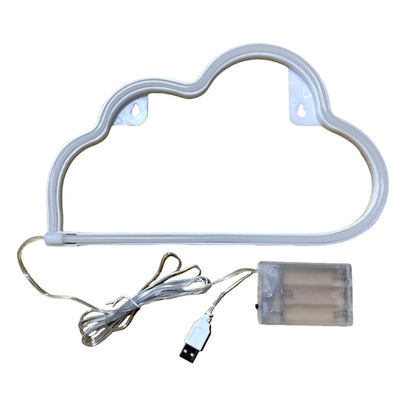 LED Cloud Neon Light Sign for Home Party Decoration