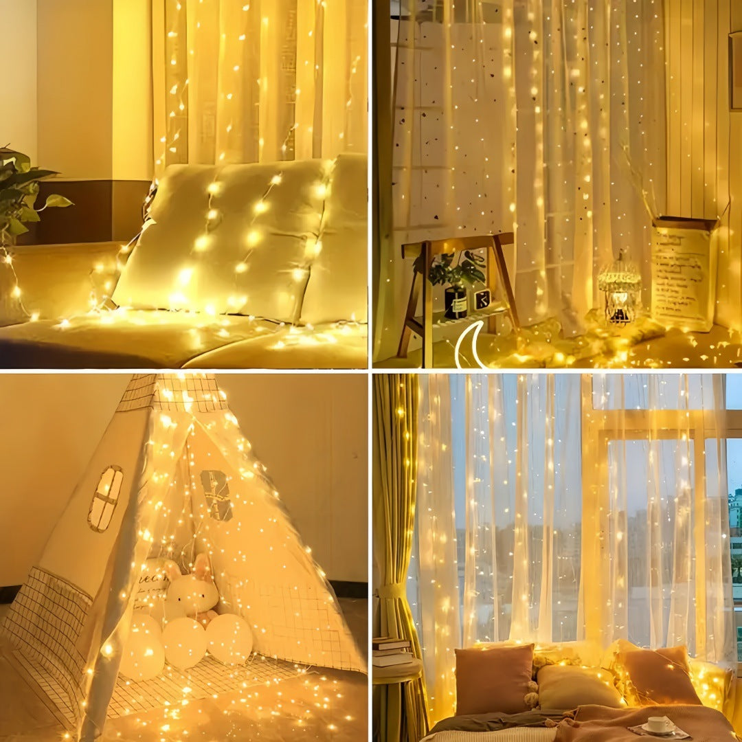 LED copper wire lamp curtain light