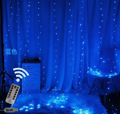 LED copper wire lamp curtain light