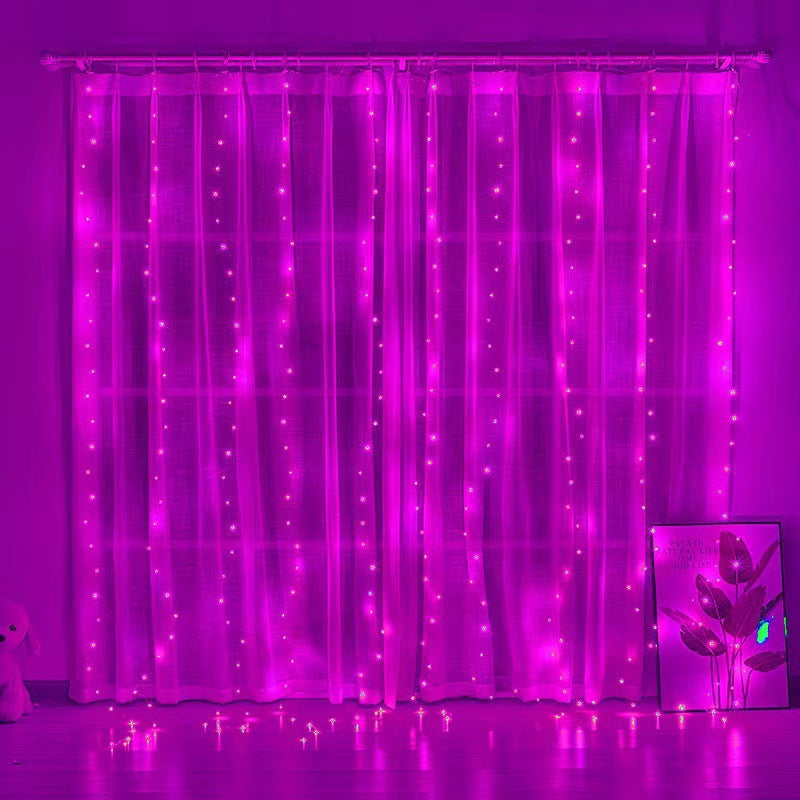 LED copper wire lamp curtain light