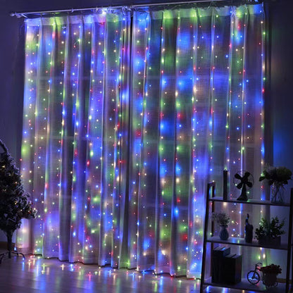 LED copper wire lamp curtain light