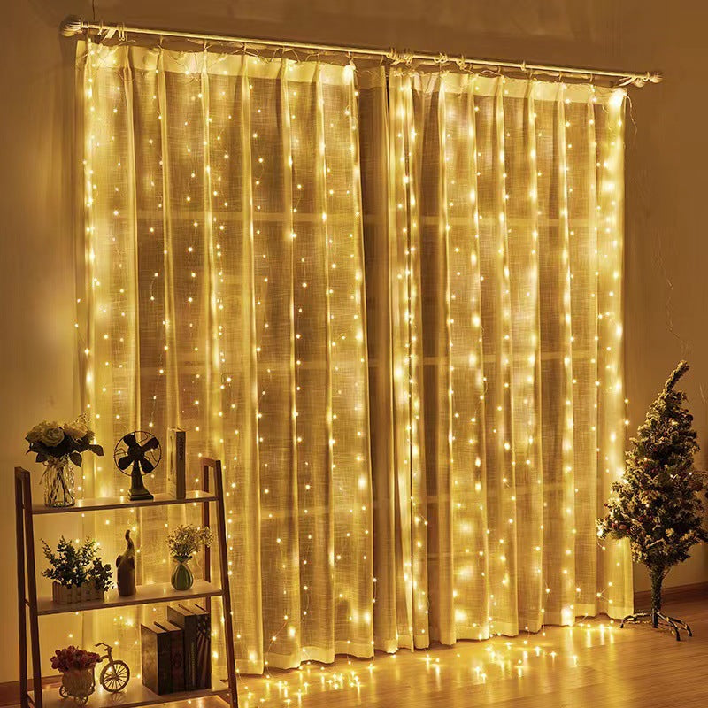 LED copper wire lamp curtain light