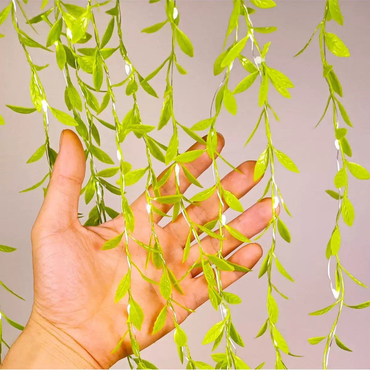 LED Decorative Leaf String Lights