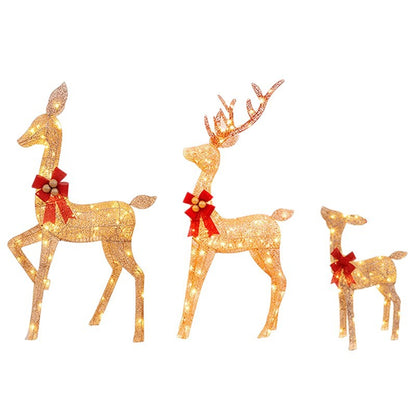 LED deer ornament