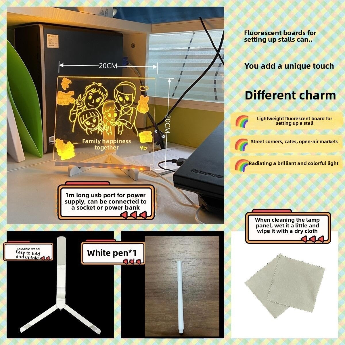 LED drawing board