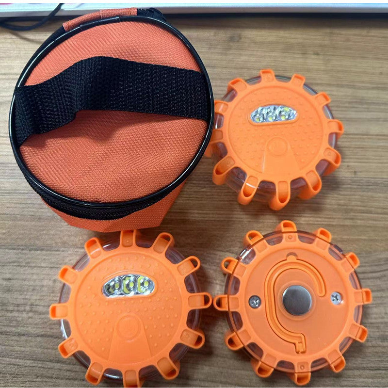 LED Emergency Warning Light with Magnetic Base