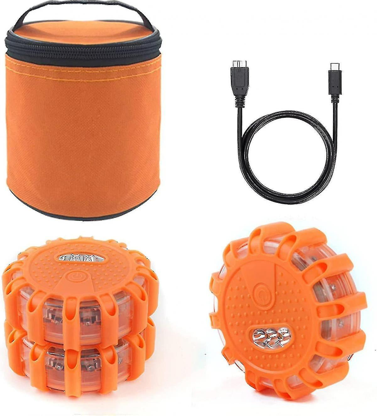 LED Emergency Warning Light with Magnetic Base
