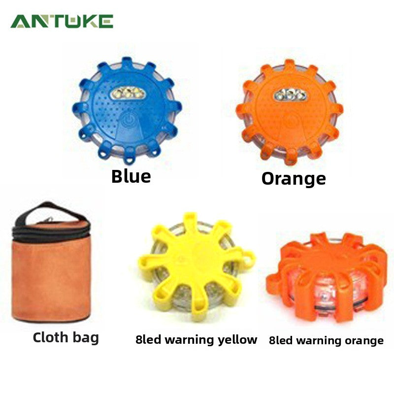 LED Emergency Warning Light with Magnetic Base