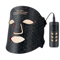 Black four-ear mask