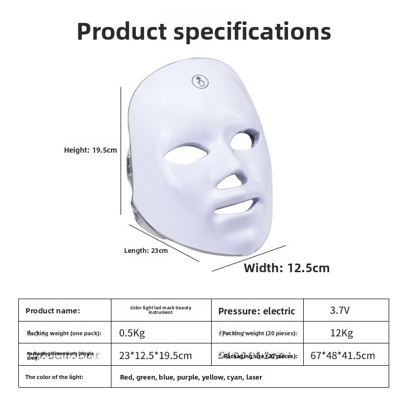 LED facial mask