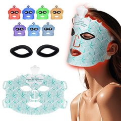 White Green Crown Mask