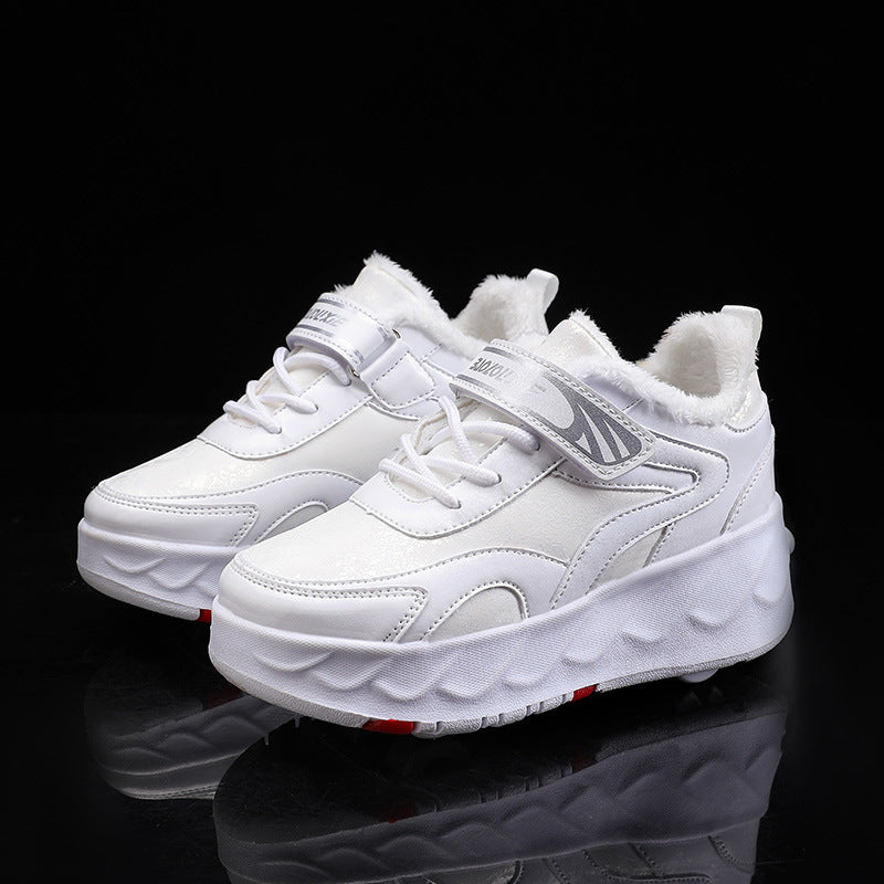LED Flash Rolling Shoes for Adults