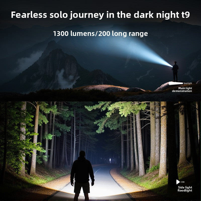 LED Flashlight Laser