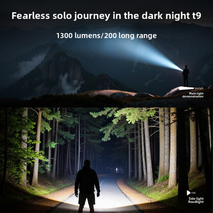 LED Flashlight Laser