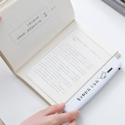LED flat-panel night vision reading lamp