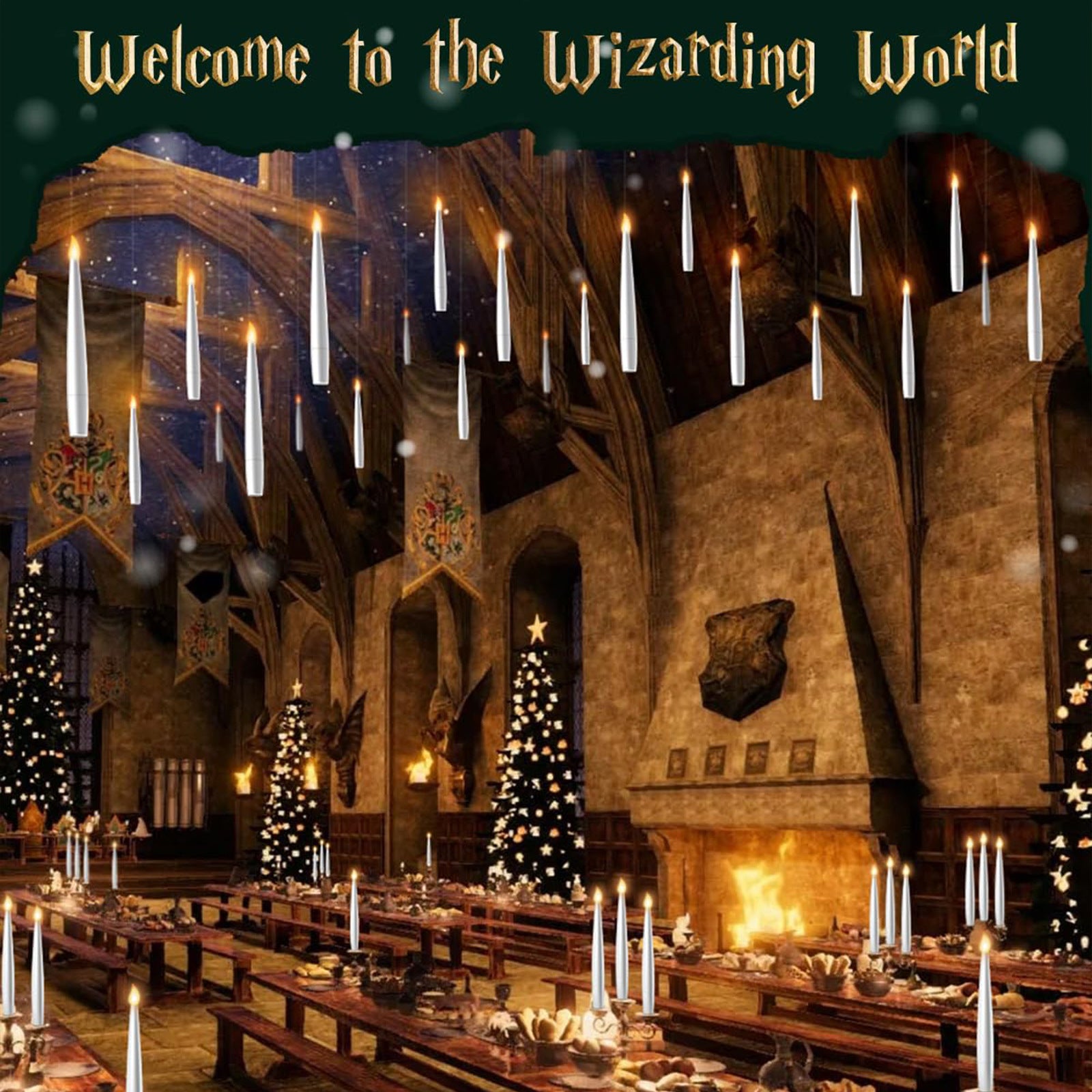 LED Floating Magic Wand Candle