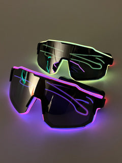 Orange Glowing Glasses