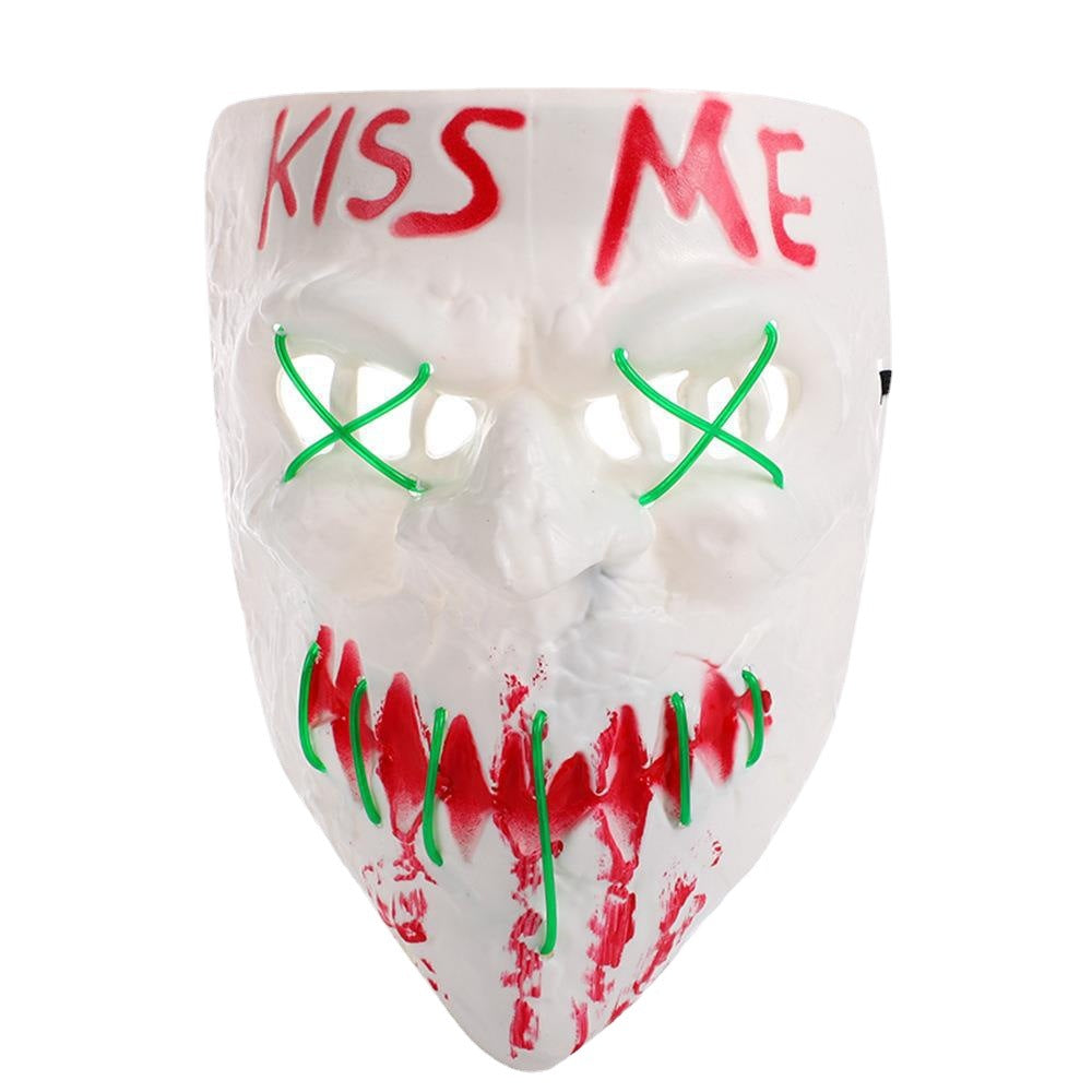 LED Glowing Mask for Halloween Masquerade
