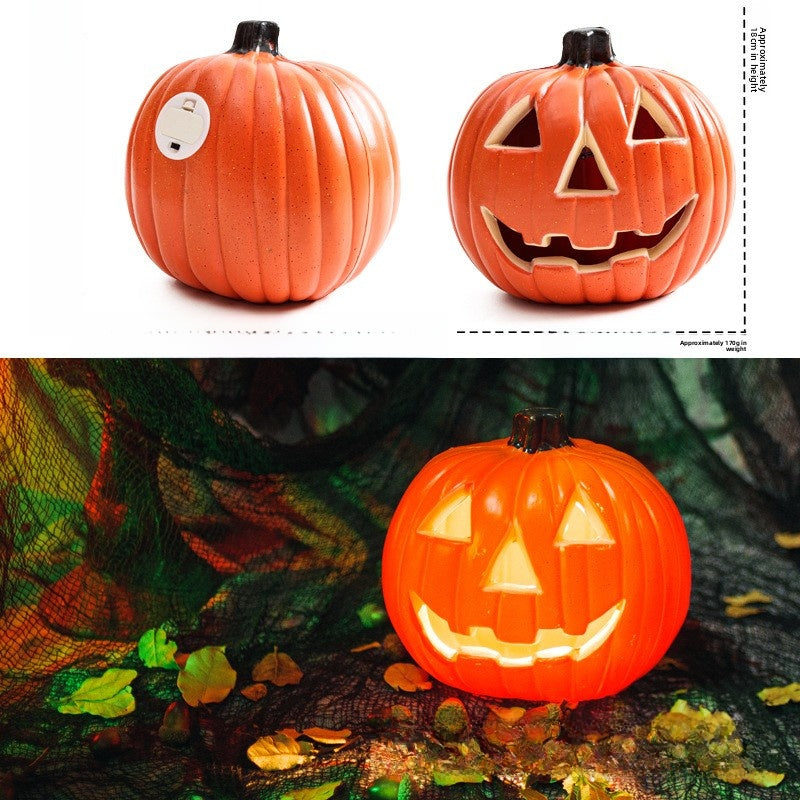 LED Halloween Pumpkin Lantern with Multiple Designs