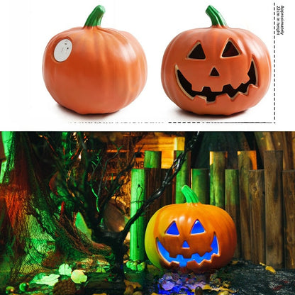 LED Halloween Pumpkin Lantern with Multiple Designs