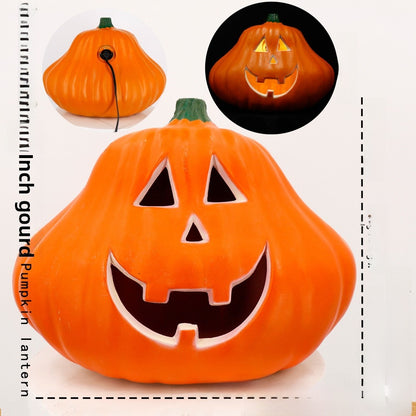 LED Halloween Pumpkin Lantern with Multiple Designs
