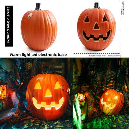 LED Halloween Pumpkin Lantern with Multiple Designs