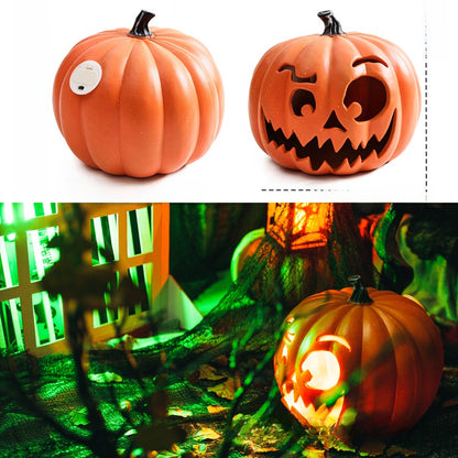 LED Halloween Pumpkin Lantern with Multiple Designs