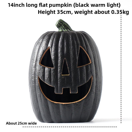 LED Halloween Pumpkin Lantern with Multiple Designs