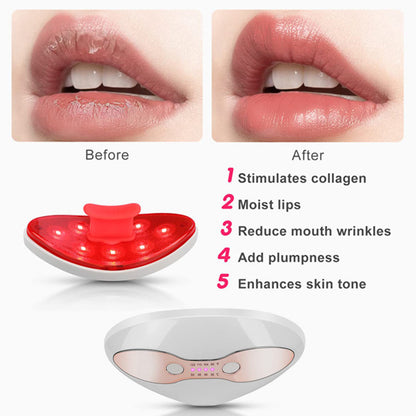 LED Heating Lip Beauty Instrument with Infrared Light Therapy