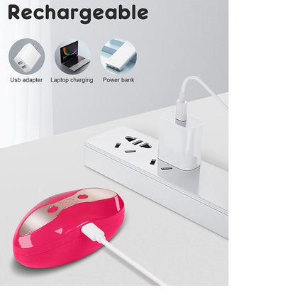 LED Heating Lip Beauty Instrument with Infrared Light Therapy