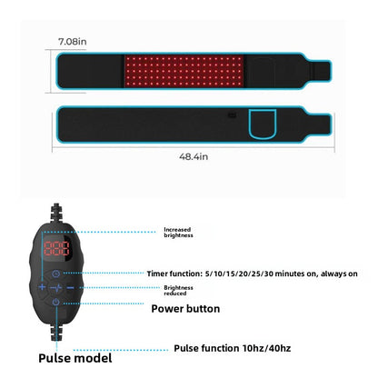 LED Heating Physiotherapy Belt
