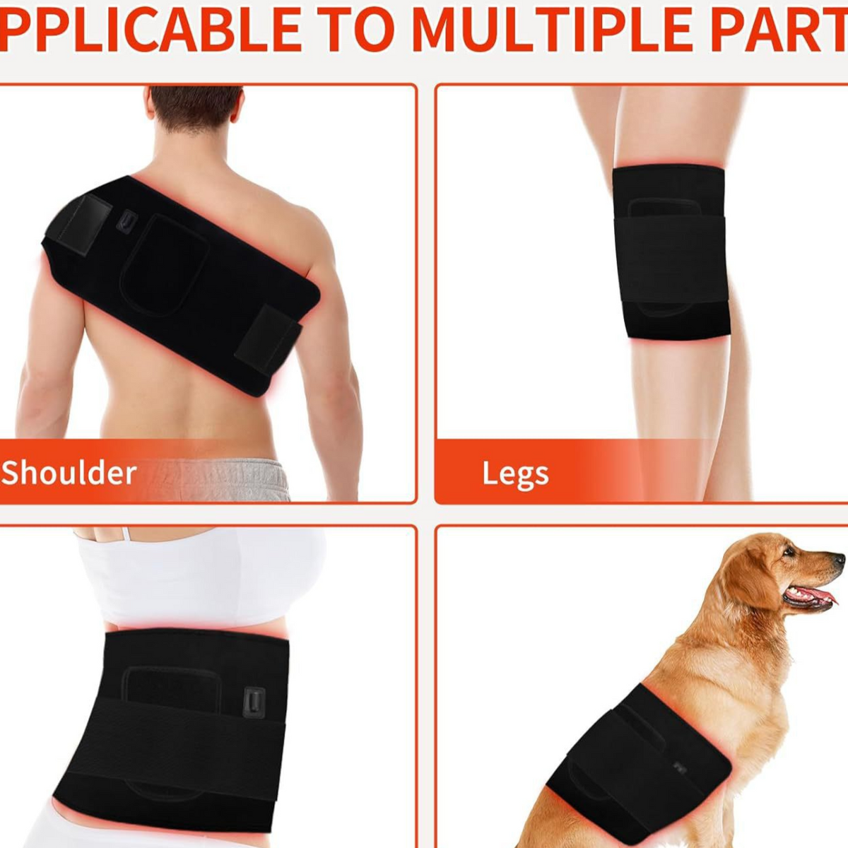 LED Heating Physiotherapy Belt