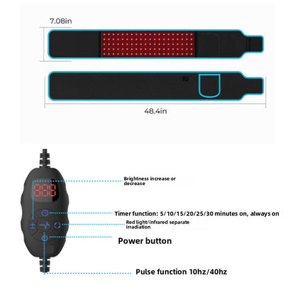 LED Heating Physiotherapy Belt