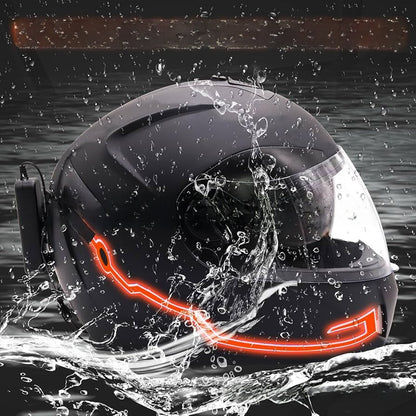 LED Helmet Light Strip for Night Riding Safety