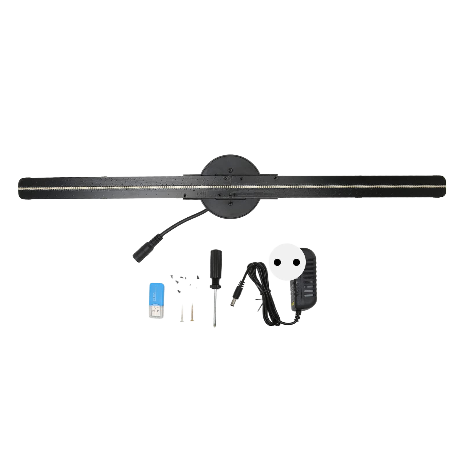 LED Holographic 3D Display Fan