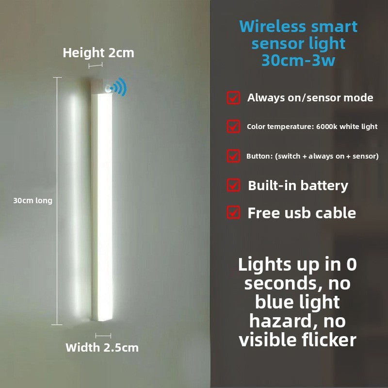 LED human body sensor light