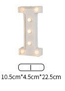 LED Illuminated Alphabet Number Lights