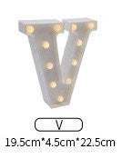 LED Illuminated Alphabet Number Lights