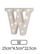 LED Illuminated Alphabet Number Lights